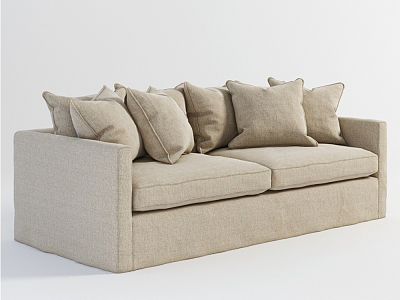 Modern double sofa model