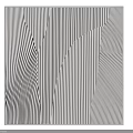 Modern Luxury Background Wall With Light Gray Curved Lines And Textured Design 3d model