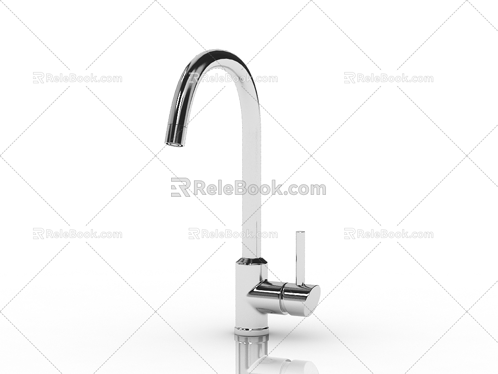 Modern faucet 3d model