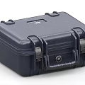 Durable Blue Hard Shell Protective Case With Secure Lock And Carry Handle