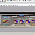 Philips Mall Retail Counter With Modern Design And Multiple TV Screens