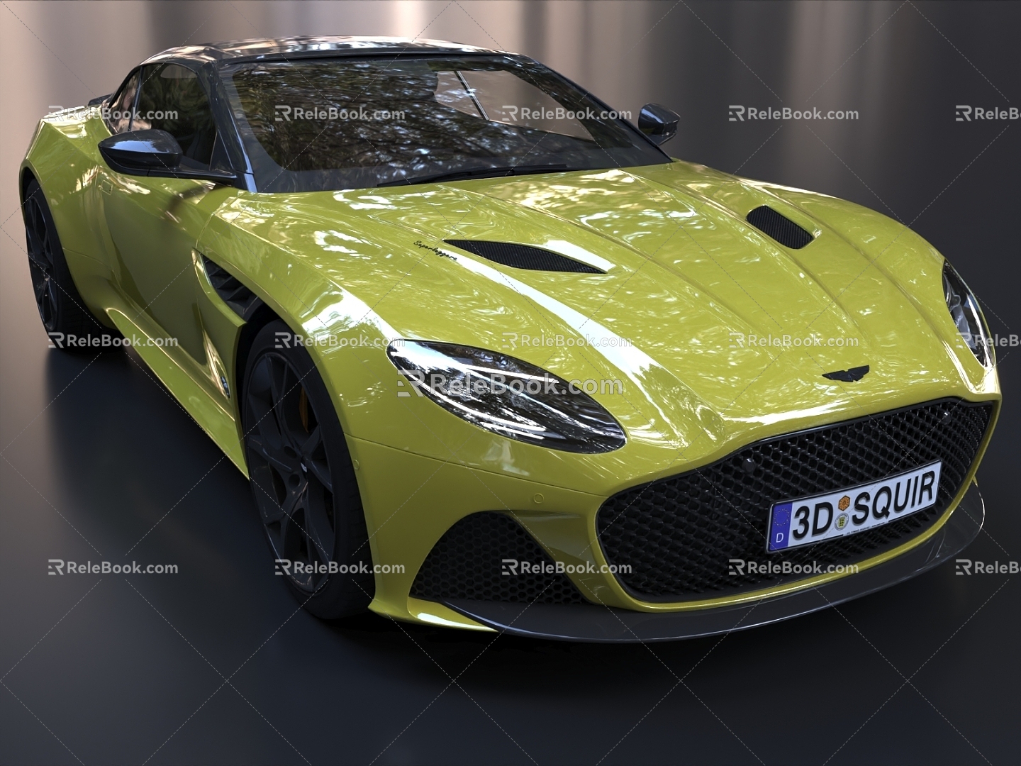 Aston Martin Supercar 3d model