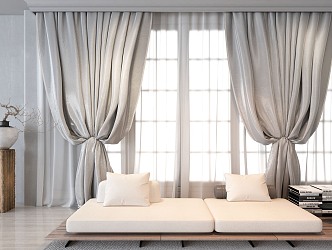 Curtains 3d model