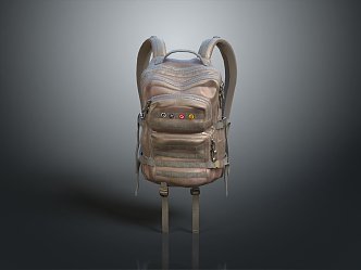 Camping backpack travel bag travel backpack camping bag mountaineering bag hiking backpack travel bag 3d model