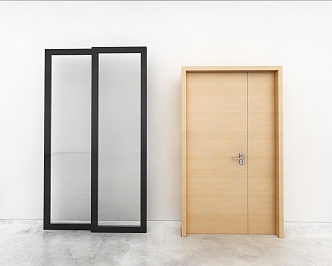 Door combination 3d model