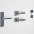 Modern Door Handle Hardware Door Handle 3d model