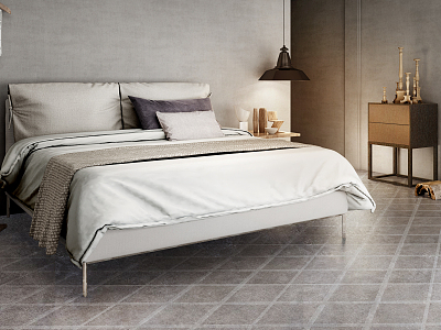 Nordic Cassina double bed model