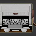 Retro slot machine game machine large game machine coin-operated game machine 3d model