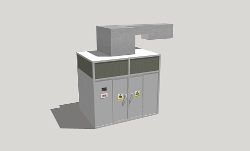 modern transformer 3d model