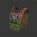 Camouflage Tactical Vest With Multiple Pockets And Adjustable Straps For Daily Use