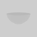 Modern White Round Ceramic Wash Basin for Bathroom Vanity Top