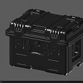 Hardware Tools Hard Shell Toolbox Durable Storage Case With Locking Latches And Handle