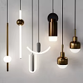Light Luxury Chandelier 3d model