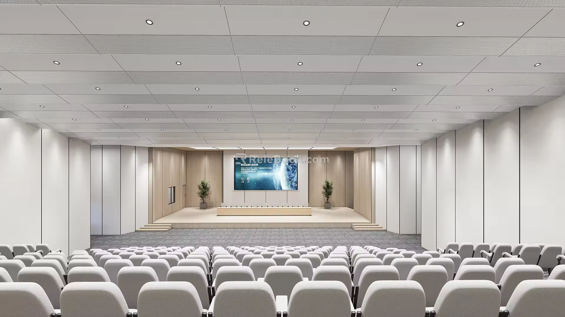 Modern Lecture Hall Multi-function Lecture Hall 3d model