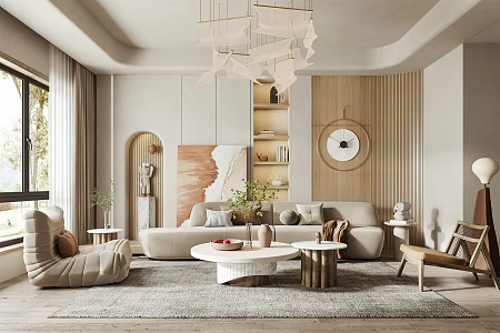 The Silent Living Room 3d model