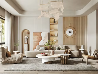 The Silent Living Room 3d model
