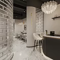 Modern Luxury Beauty Spa Room With Cozy Massage Beds And Elegant Arched Interior Design