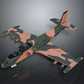 Camouflage Military Aircraft Model Showcasing Aerospace Design And Details
