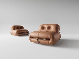 Modern Cassina Single Sofa 3d model