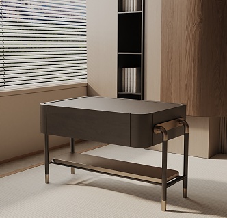 Modern bedside table 3d model