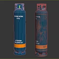 Commercial LPG Propane Gas Cylinders Two 20kg New And Rusted Equipment