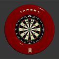 Modern Dart Board Hidden Darts Ninja Darts 3d model