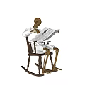 Two Medical Anatomical Skeleton Models for Educational Training in Medical Institutions