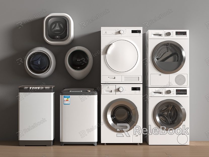 Washing Machine Wall Mounted Washer Dryer Drum Washing Machine model