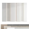 Modern Decorative Wall Panels In White Beige Gray With Textured And Smooth Finishes