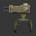 Mech Warrior Mech Soldier Machine Battlearm Mechanical Battlearm Machine Fighter Robot 3d model