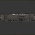 U.S. Army Air Forces Military Tanker Truck For Fuel Transport With Classic Design