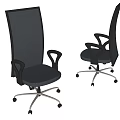 Ergonomic Mesh Office Chair With High Back Armrests And Five Star Base Swivel Wheels