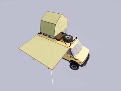 Modern RV 3d model Modern RV 3d model