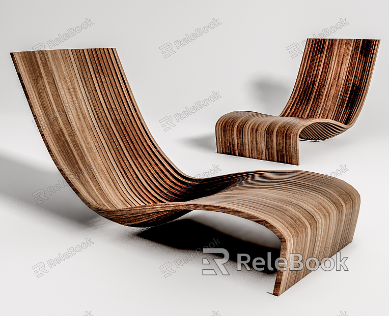 Modern Recliner Wooden Recliner model