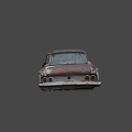 Rusty Mercury Comert Cars 3d model