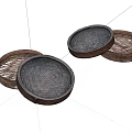 Handmade Round Bamboo Woven Sieves Practical Household Items for Daily Use