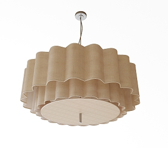 Modern chandelier 3d model