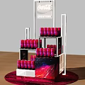 Coca Cola Red Cans Display Stand With Real Taste Sign And Starry Base