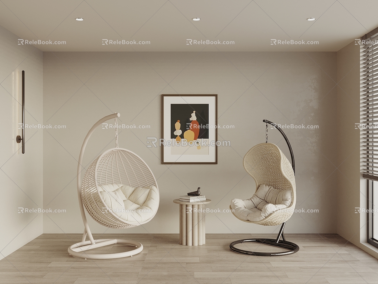 Hanging chair 3d model