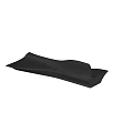 Modern Public Chair With Sleek Black Curved Design For Public Spaces