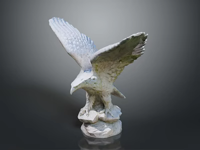 Eagle Large Eagle Owl Raptor Falcon Bird Animal Game Animal 3d model