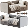Modern Soft Fabric Upholstered Children Bed With Multiple Color Choices For Warm Comfortable Kids Bedroom