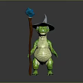 Crocodile Alligator Nile Crocodile carnivore reptile cold-blooded animal reptile 3d model