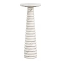 Black Spiral Design Side Table with Modern Contemporary Style and Smooth Surface 3d model