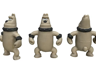 Modern Doll Doll Doll 3d model