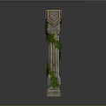 Columns Stone Columns Stone Columns Old Columns Roman Columns Roman Columns Classical Columns Greek Columns 3d model