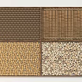 Elegant Decorative Wooden Wall Panels Featuring Various Natural Wood Textures And Patterns