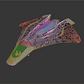 Modern Spaceship Spacecraft 3d model