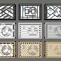 Air conditioner external unit Air conditioner rack External unit bracket Shutter grille Storage rack Shades Air conditioner external hood Protective cover 3d model
