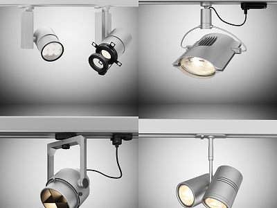 Spotlights Stage lights 3d model